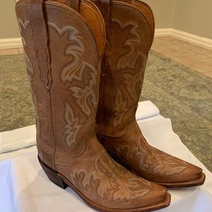 Lucchese M5031.S54 Spring Snip Toe Cowboy Boot